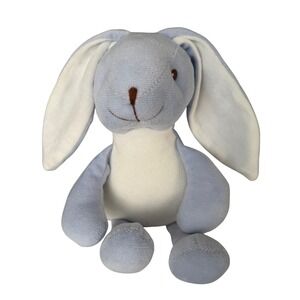 Baby Blue Plush Bunny Rabbit Stuffed Animal Toy Soft Long Ears 11"